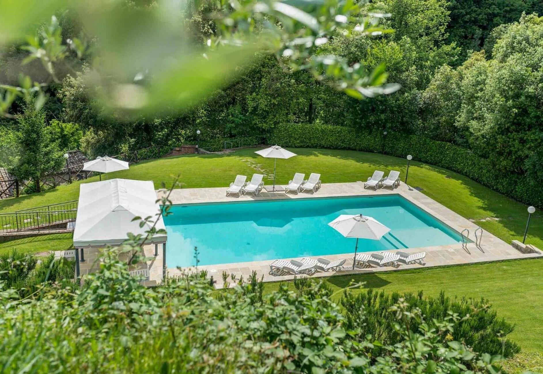 La Ferriera Exclusive Resort - Pool & Waterfall Loro Ciuffenna Kültér fotó