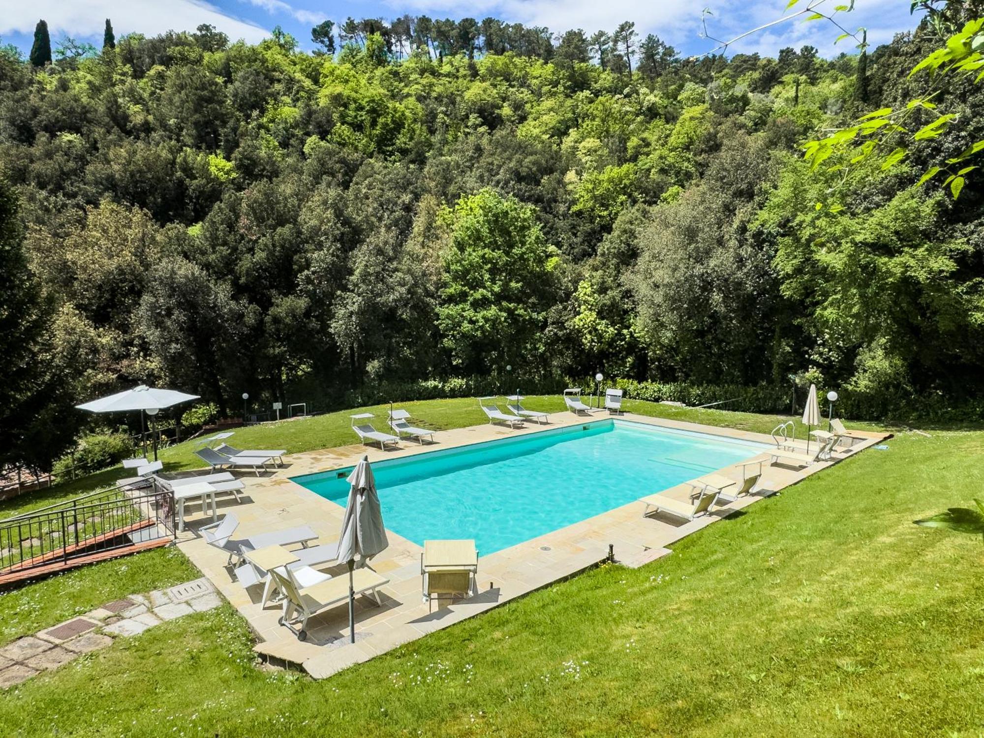 La Ferriera Exclusive Resort - Pool & Waterfall Loro Ciuffenna Kültér fotó