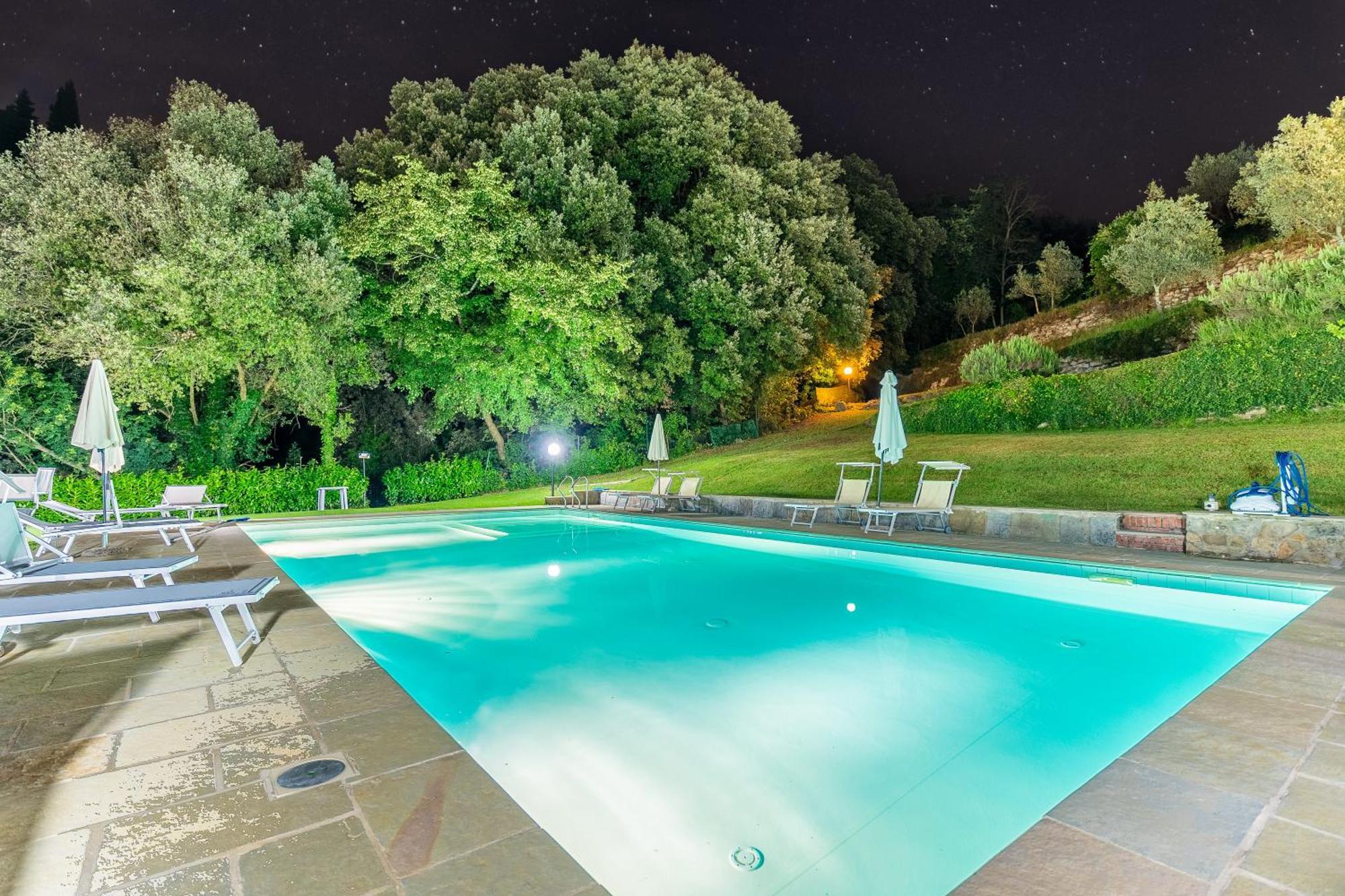 La Ferriera Exclusive Resort - Pool & Waterfall Loro Ciuffenna Kültér fotó